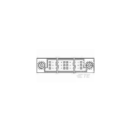 Te Connectivity ASSY PIN VERTICAL HDI LEAD-FRE 1-5533061-9